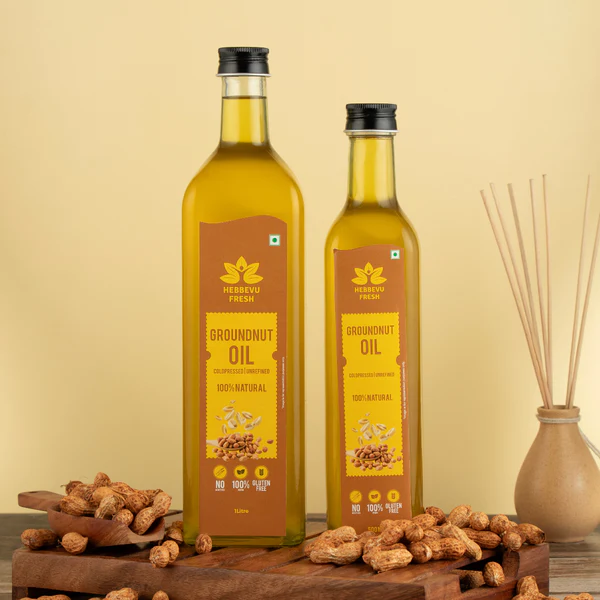 Cold Pressed Groundnut Oil